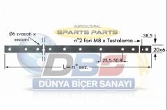 BCS DUBLEX BIÇAK MASTARI 24 LÜ