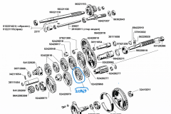 ŞANZUMAN DİŞLİSİ BCS622 - 20969 ÇAP/107,80