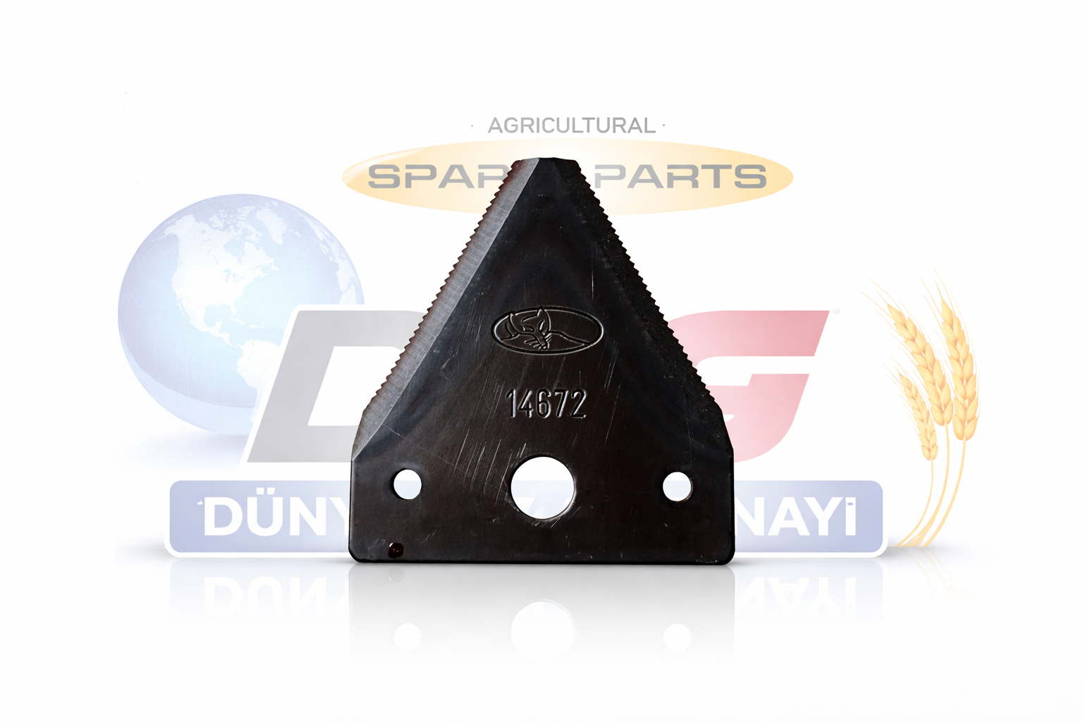 SUPERİOR FUX YAPRAK BIÇAK ALTTANDİŞLİ 3 DELİK