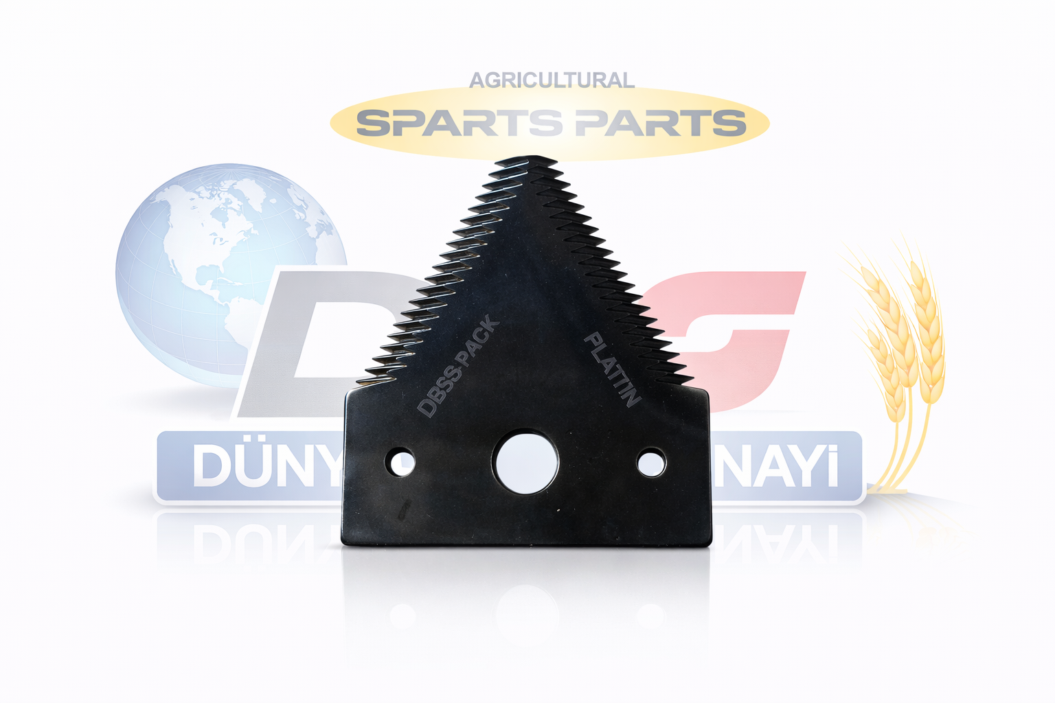 SUPERİOR PLATİN YAPRAK BIÇAK 3 DELİK ÖZEL DİŞ