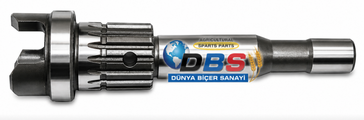 BCS MAX  ÜÇ AYAK MİL DiŞLİ KISA TİP